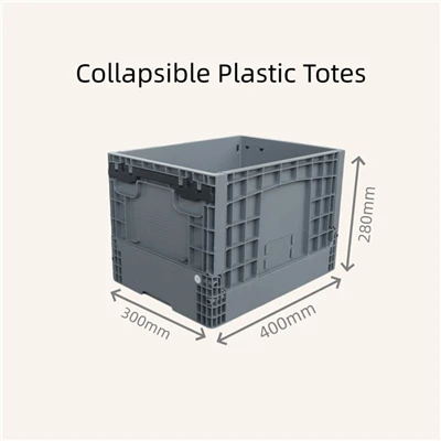 Bacs pliables en plastique